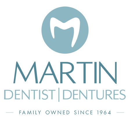 Martin Dentist Dentures new logo